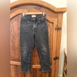 Everlane High Rise Straight Jeans Cropped ankle